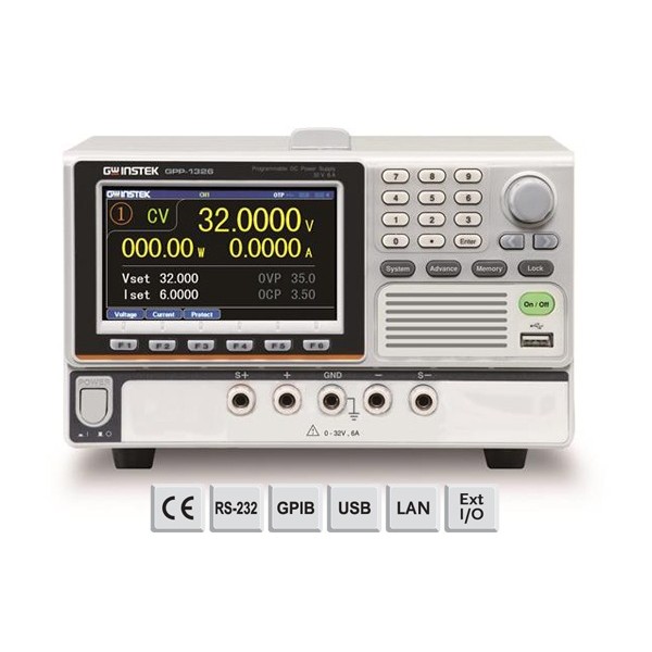 Zasilacz laboratoryjny: programowalny GW INSTEK GPP-2323