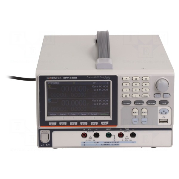 Zasilacz laboratoryjny: programowalny GW INSTEK GPP-2323