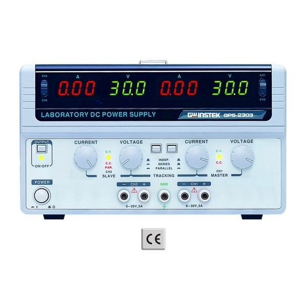 Zasilacz laboratoryjny: standardowy GW INSTEK GPS-2303