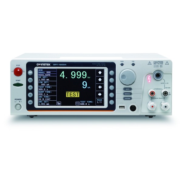 Tester bezpieczeństwa GW INSTEK GPT-12003