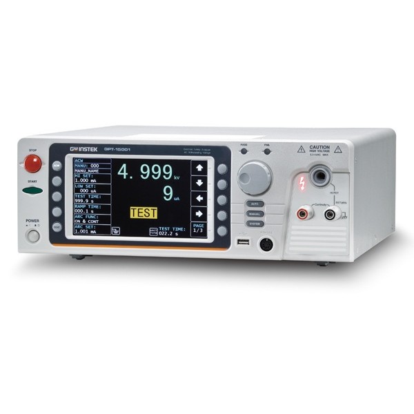 Tester bezpieczeństwa GW INSTEK GPT-15001