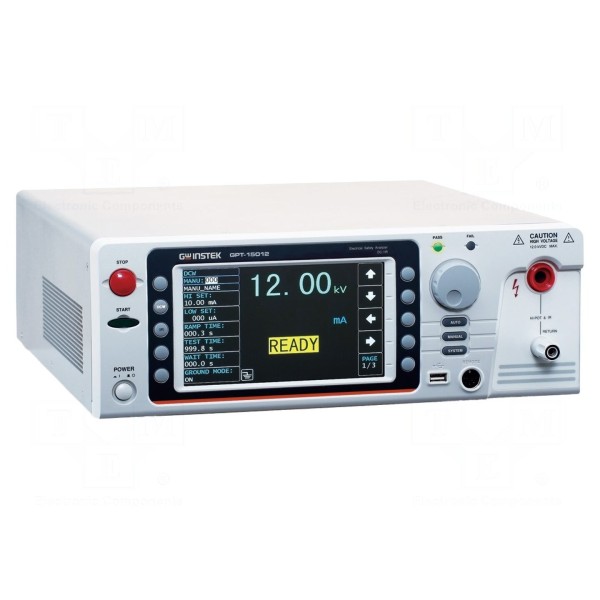 Tester bezpieczeństwa GW INSTEK GPT-15012