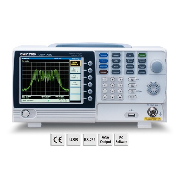 Analizator widma GW INSTEK GSP-730