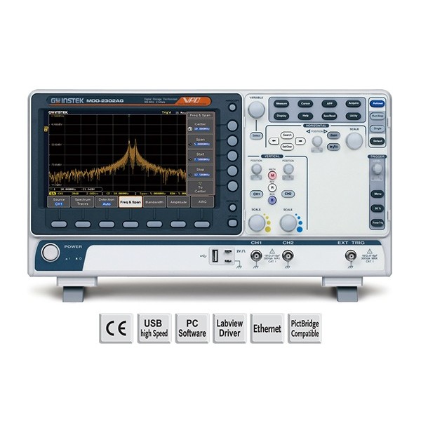 Oscyloskop: cyfrowy GW INSTEK MDO-2202A