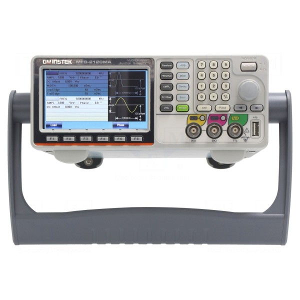 Generator laboratoryjny: funkcyjny, arbitralny GW INSTEK MFG-2120MA
