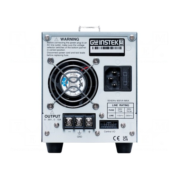 Zasilacz laboratoryjny: standardowy GW INSTEK SPS-3610A
