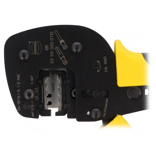 Narzędzie: do zaciskania HARTING 09990000110