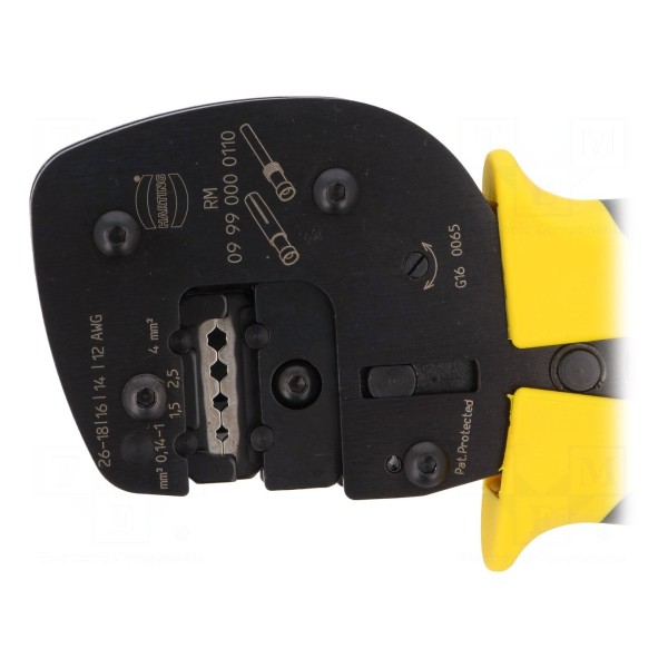 Narzędzie: do zaciskania HARTING 09990000110