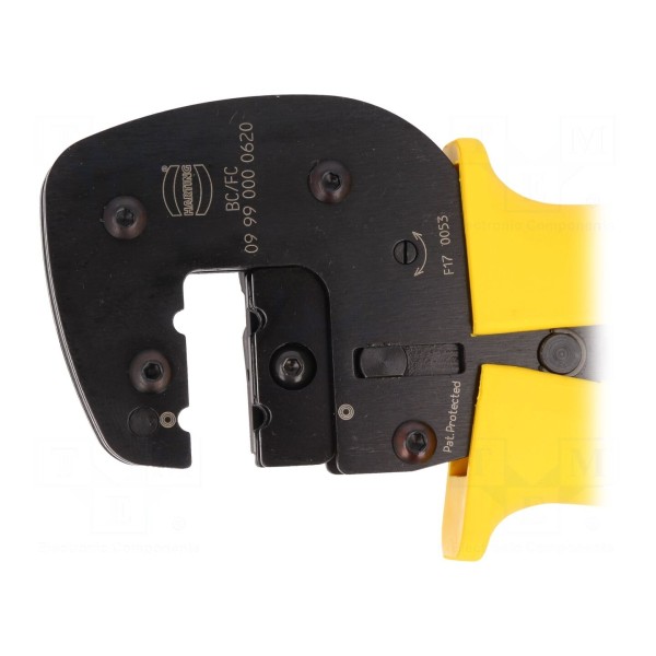 Narzędzie: do zaciskania HARTING 09990000620