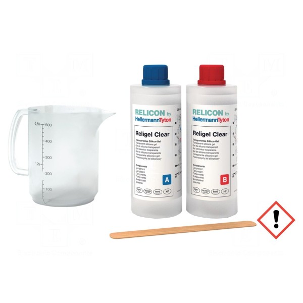 Zalewa silikonowa HELLERMANNTYTON 435-00757