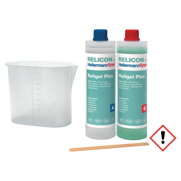 Zalewa silikonowa HELLERMANNTYTON 435-00752