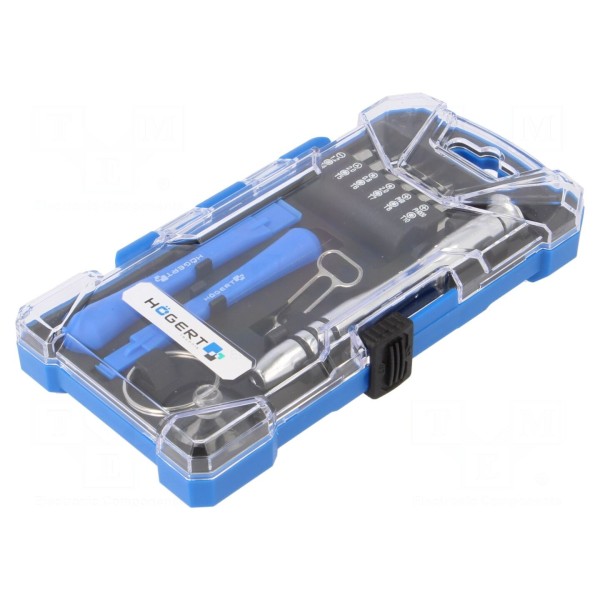 Wkrętak: precyzyjny-zestaw HÖGERT TECHNIK HT1S271