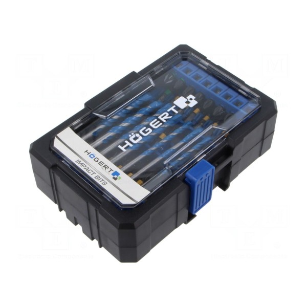 Zestaw narzędzi: ogólnego stosowania HÖGERT TECHNIK HT1S801