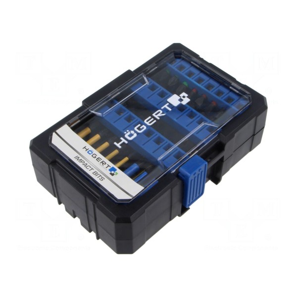 Zestaw narzędzi: końcówki wkrętakowe HÖGERT TECHNIK HT1S803