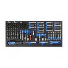 Zestaw narzędzi: końcówki wkrętakowe HÖGERT TECHNIK HT7G150