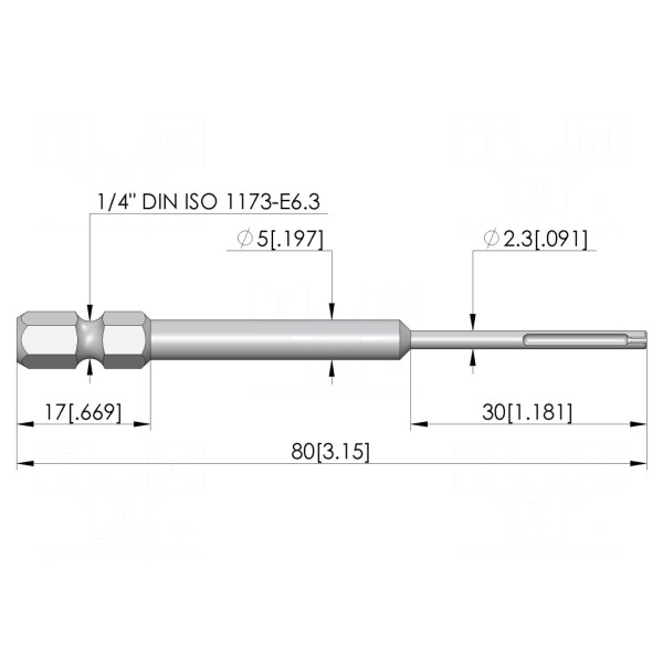 Narzędzie: do montażu INGUN BIT-GKS-075M