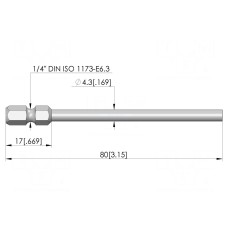Narzędzie: do montażu INGUN BIT-HFS-807M-B