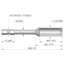 Narzędzie: do montażu INGUN BIT-HKR-612SW10