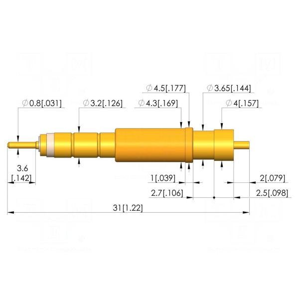Igła testowa INGUN DPS-445-0001