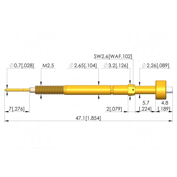 Igła testowa INGUN DPS-465-0012