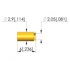 Tuleja do igły testowej INGUN DS-10206