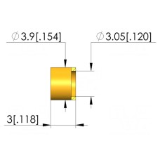 Tuleja do igły testowej INGUN DS-10303