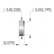 Tuleja do igły testowej INGUN DS-81002N