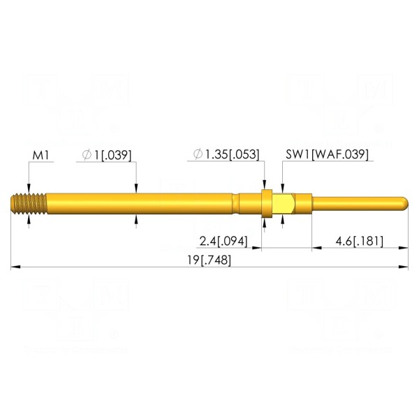 Igła testowa INGUN GKS-001-0076