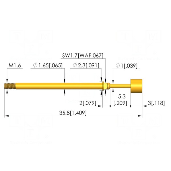 Igła testowa INGUN GKS-112-0678