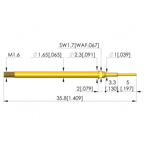 Igła testowa INGUN GKS-112-1601