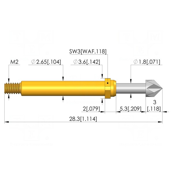 Igła testowa INGUN GKS-113-0081