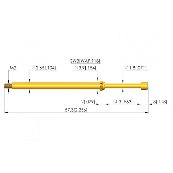 Igła testowa INGUN GKS-313-0006
