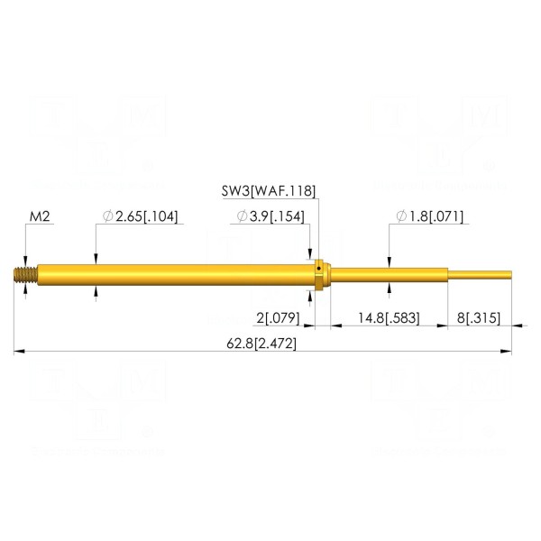 Igła testowa INGUN GKS-313-0010