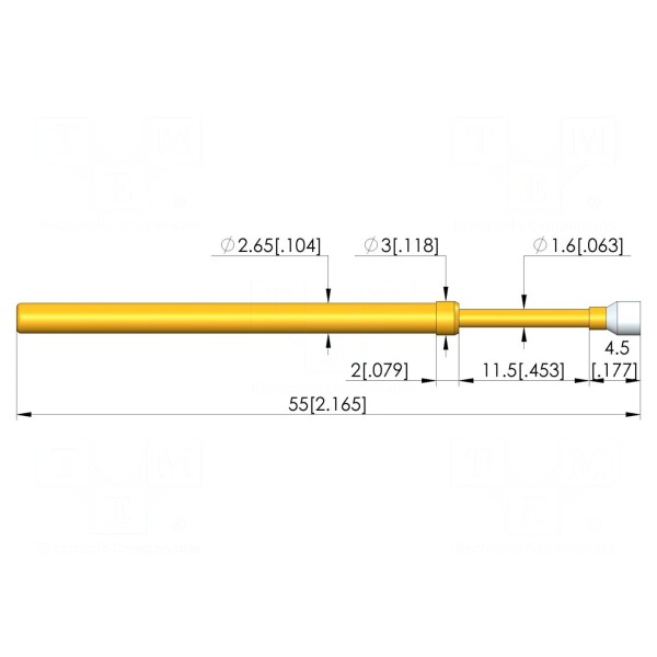 Igła testowa INGUN GKS-416-0001