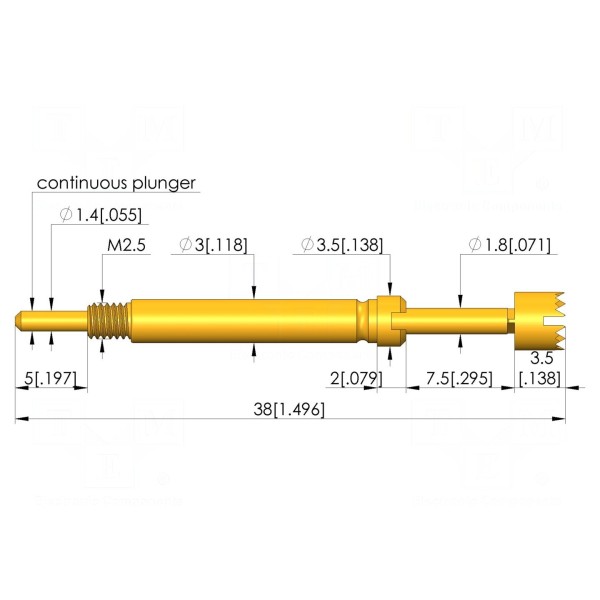 Igła testowa INGUN GKS-500-0002