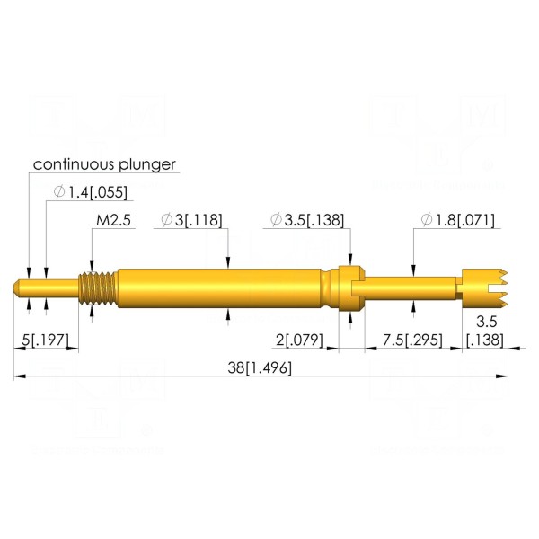 Igła testowa INGUN GKS-500-0006