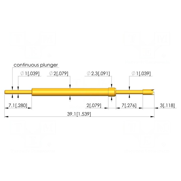 Igła testowa INGUN GKS-502-0003