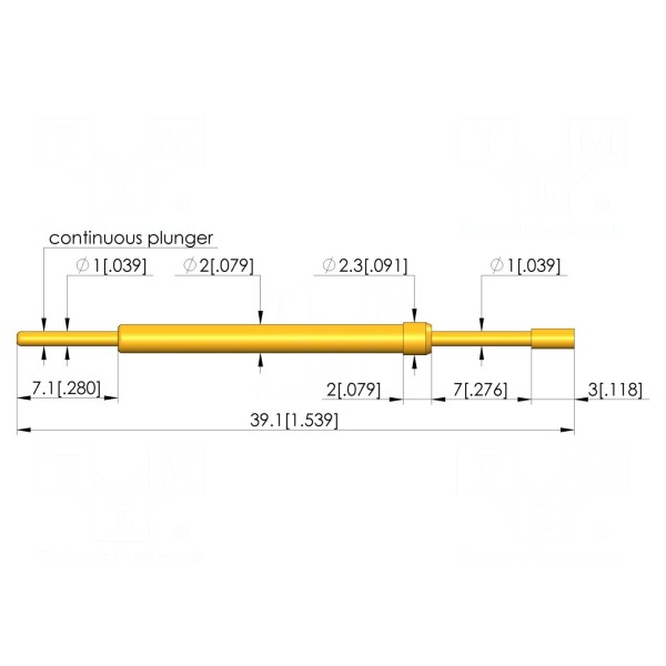 Igła testowa INGUN GKS-502-0009