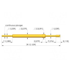 Igła testowa INGUN GKS-502-0017