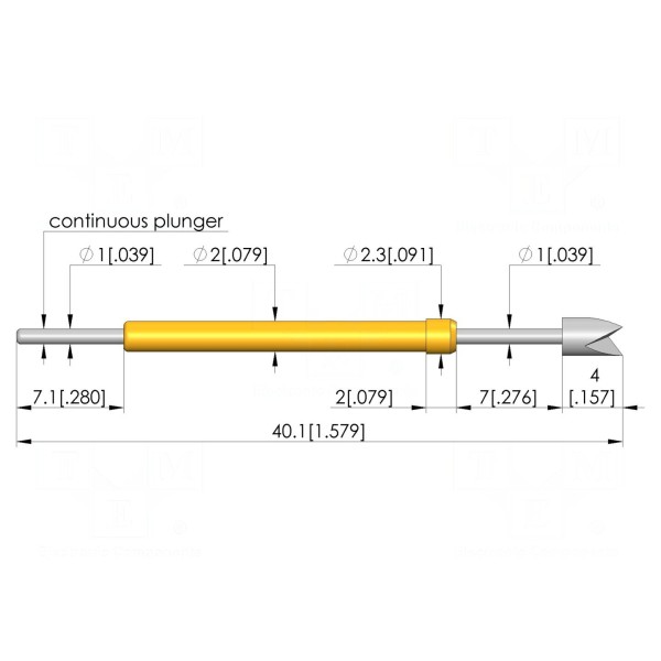 Igła testowa INGUN GKS-502-0031