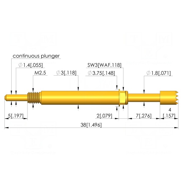 Igła testowa INGUN GKS-503-0051