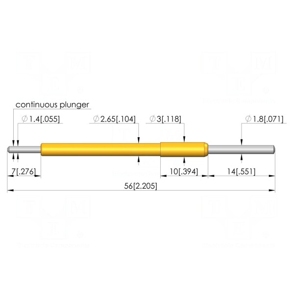 Igła testowa INGUN GKS-504-0003