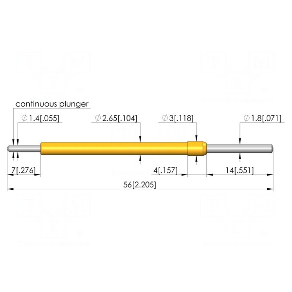 Igła testowa INGUN GKS-504-0004