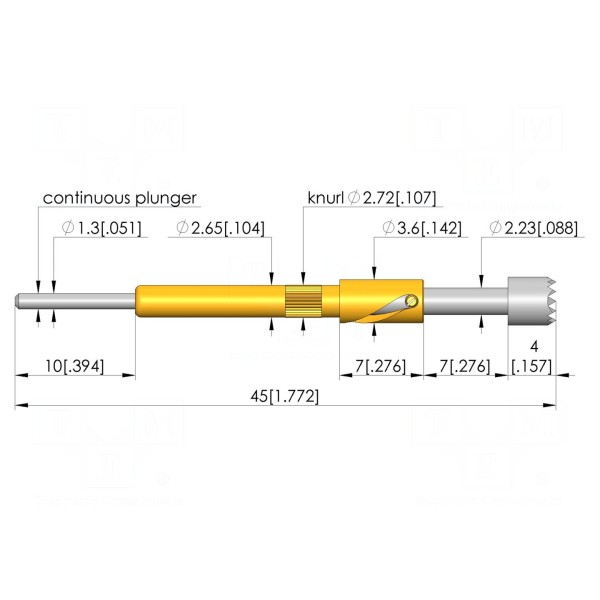 Igła testowa INGUN GKS-713-0006