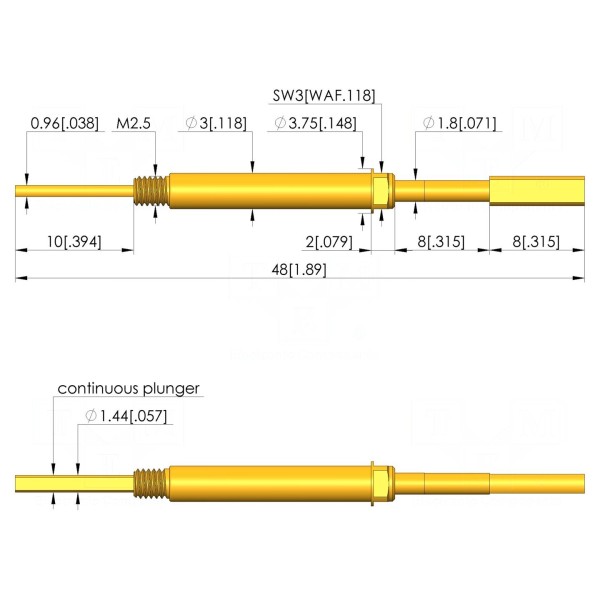 Igła testowa INGUN GKS-803-0018