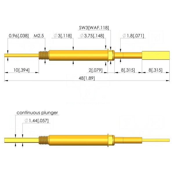 Igła testowa INGUN GKS-803-0025