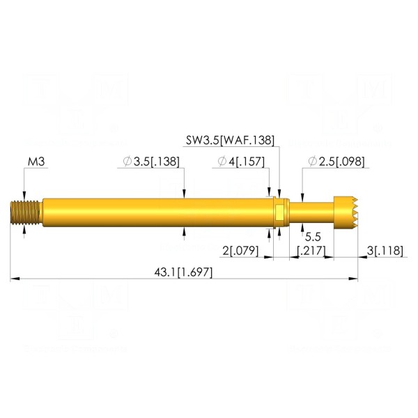 Igła testowa INGUN GKS-854-0019