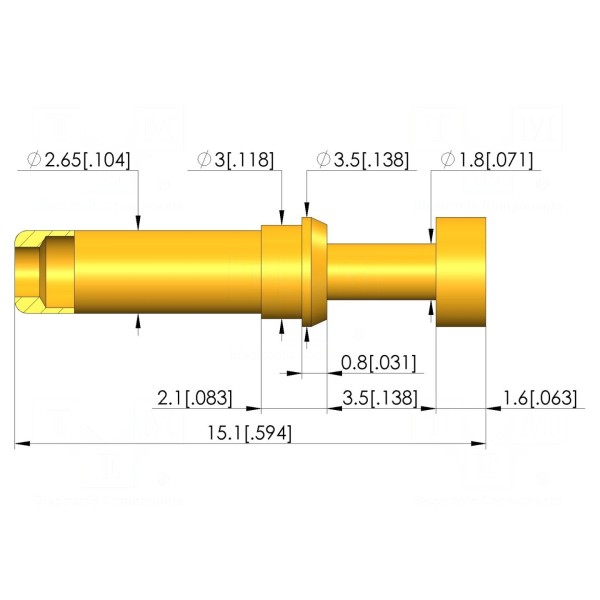 Igła testowa INGUN GKS-913-0015