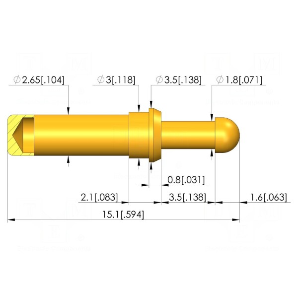Igła testowa INGUN GKS-913-0025