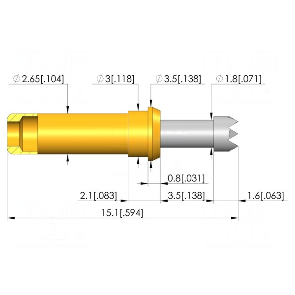 Igła testowa INGUN GKS-913-0034